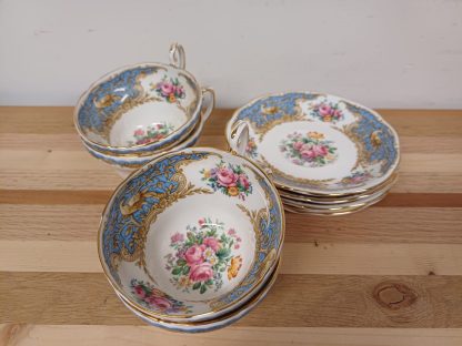 8 delig Coalport Montrose servies - Afbeelding 9