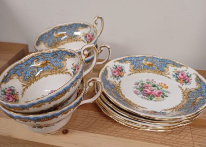 8 delig Coalport Montrose servies - Afbeelding 8