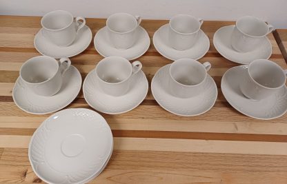 106 delig Villeroy & Boch Redoute Weiss servies - Afbeelding 8