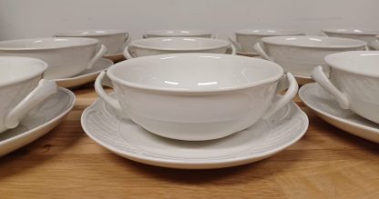 106 delig Villeroy & Boch Redoute Weiss servies - Afbeelding 10