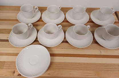 106 delig Villeroy & Boch Redoute Weiss servies - Afbeelding 13