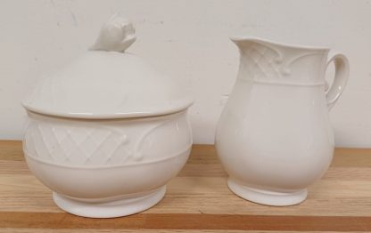 106 delig Villeroy & Boch Redoute Weiss servies - Afbeelding 23