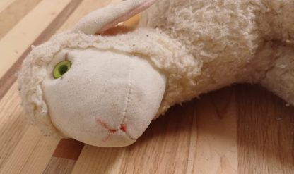 Vintage Steiff knuffel schaap - Afbeelding 5