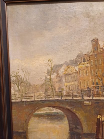 Schilderij van Jan van Lingen - Amsterdamse Gracht - Afbeelding 8