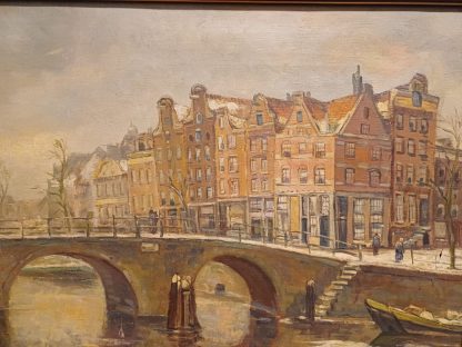 Schilderij van Jan van Lingen - Amsterdamse Gracht - Afbeelding 12