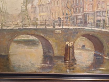 Schilderij van Jan van Lingen - Amsterdamse Gracht - Afbeelding 14