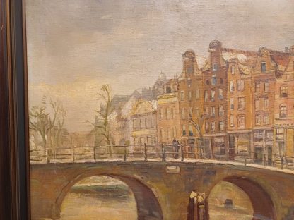 Schilderij van Jan van Lingen - Amsterdamse Gracht - Afbeelding 16