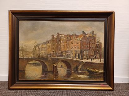 Schilderij van Jan van Lingen - Amsterdamse Gracht - Afbeelding 17