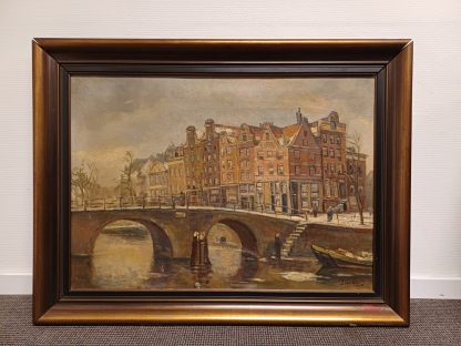 Schilderij van Jan van Lingen - Amsterdamse Gracht