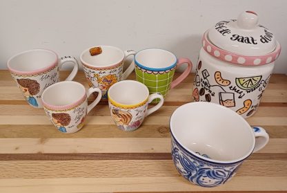 7 delig Blond Amsterdam servies