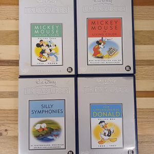 Walt Disney Treasures dvd's - 4 stuks
