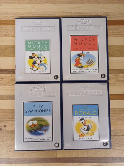 4 Walt Disney Treasures dvd's