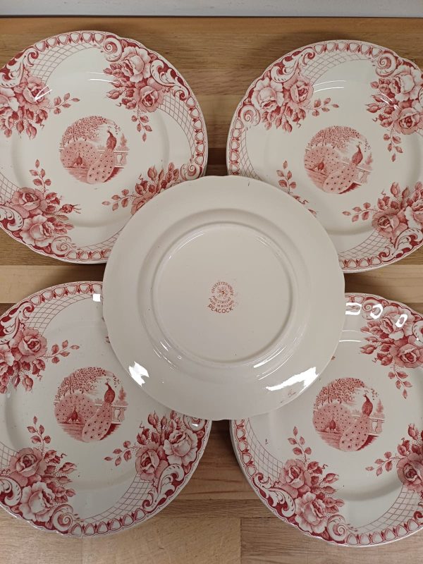 Societe Ceramique Peacock Maestricht - rood - 16 delig - Afbeelding 10
