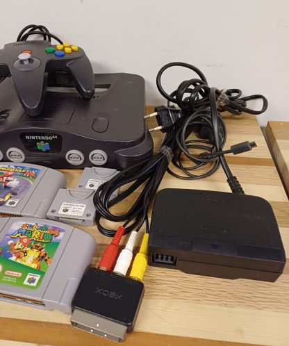 Nintendo 64 & 4 controllers & 2 spelletjes - Afbeelding 7