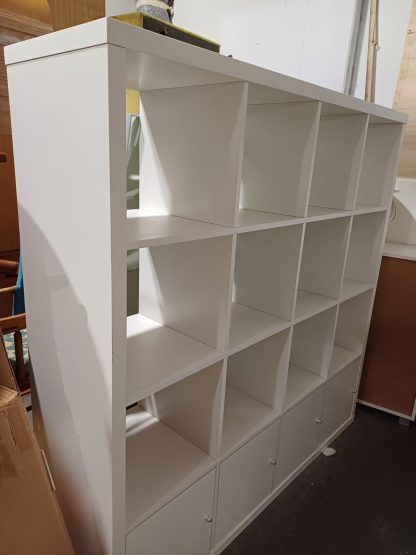 Ikea Kallax kast - 16 vakken & 4 deurtjes - Afbeelding 4