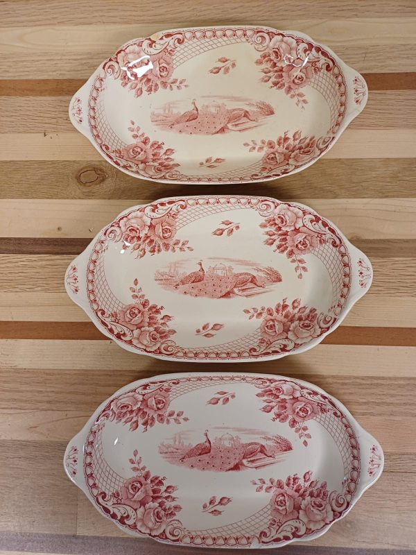 Societe Ceramique Peacock Maestricht - rood - 16 delig - Afbeelding 15