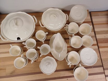 48 delig Wedgwood Queen's Plain / Shape servies - Afbeelding 2