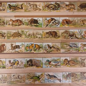 Vintage Dieren-Domino