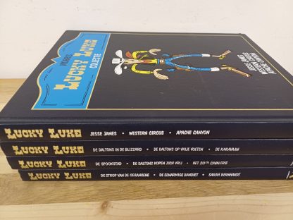 4 Lucky Luke collectie hardcover / album