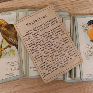 Vintage Fauna - Een onderhoudend en leerrijk gezelschapspel kwartetspel
