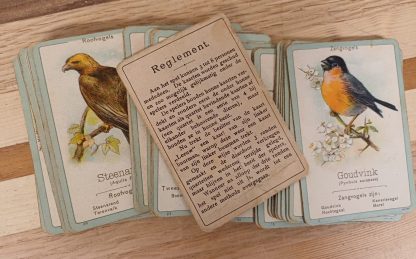 Vintage Fauna - Een onderhoudend en leerrijk gezelschapspel kwartetspel