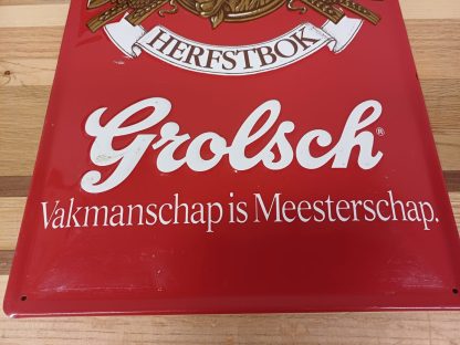 Reclamebord - Herfstbok Grolsch Vakmanschap is Meesterschap - Afbeelding 5