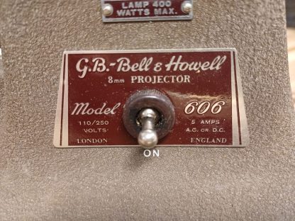 G.B. Bell  & Howell projector - model 606 - Afbeelding 8