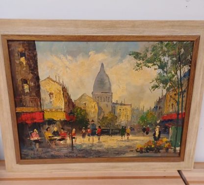 Olieverf schilderij - Parijs Sacré-Cœur