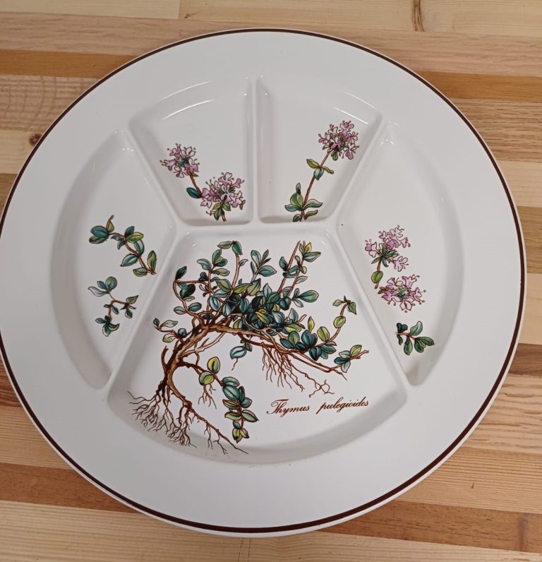 8 Villeroy & Boch Botanica fondue /gourmet borden