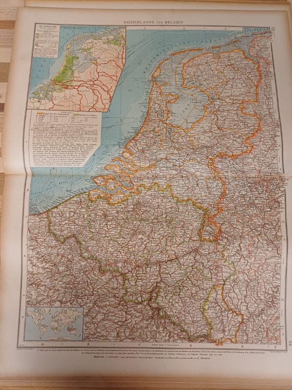Andrees Handatlas 1921 - Afbeelding 9