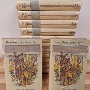 13 Karl May's Reisavonturen boeken - nog in folie