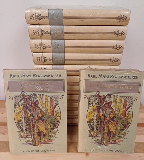 Karl May's Reisavonturen boeken - nog in folie - 13 stuks