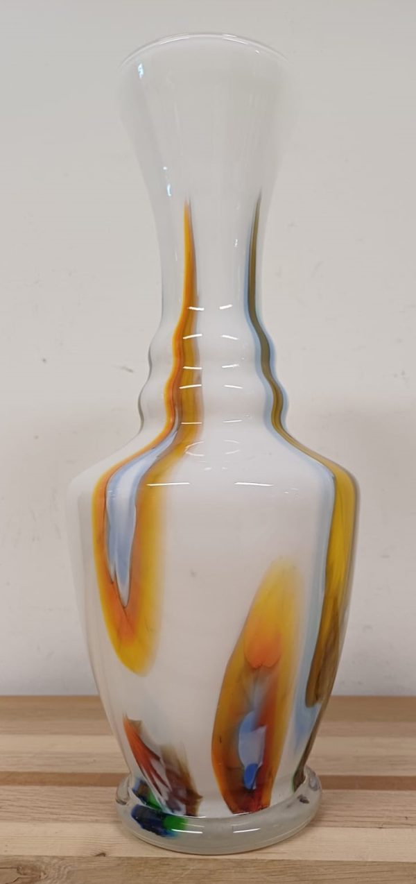 Vintage Opaline florence vintage vaas - Afbeelding 2