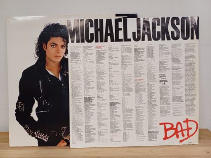 LP vinyl Michael Jackson - BAD - 1987 - Afbeelding 2