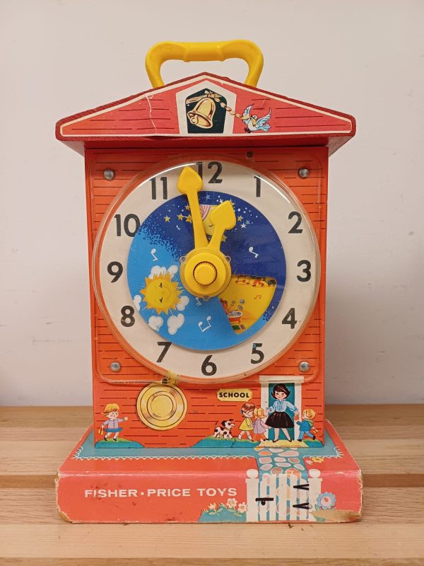Vintage Fisher Price Klok - Afbeelding 3