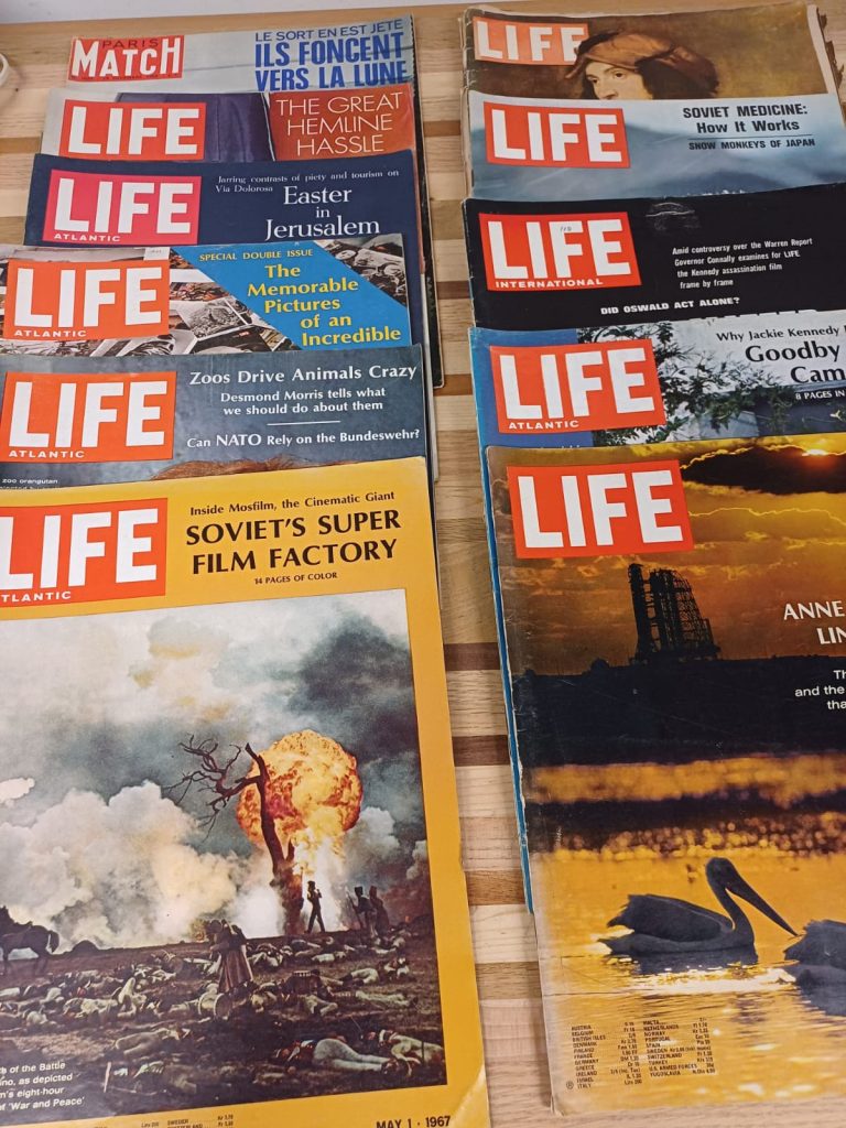 Vintage Life magazines - 11 stuks