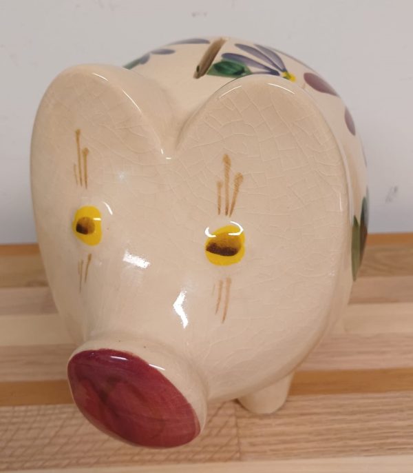 Vintage Piggy bank / spaarvarken - W Germany Scheurich 792 - Afbeelding 4