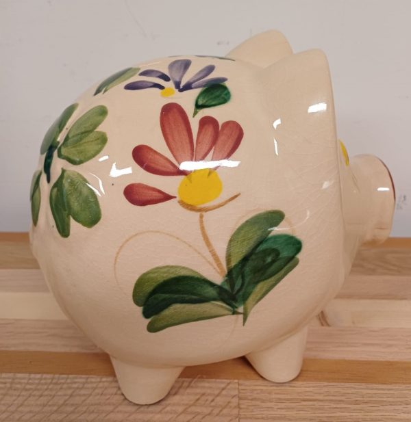 Vintage Piggy bank / spaarvarken - W Germany Scheurich 792 - Afbeelding 5