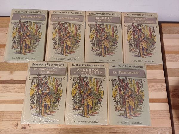 Karl May's Reisavonturen boeken - nog in folie - 13 stuks - Afbeelding 3