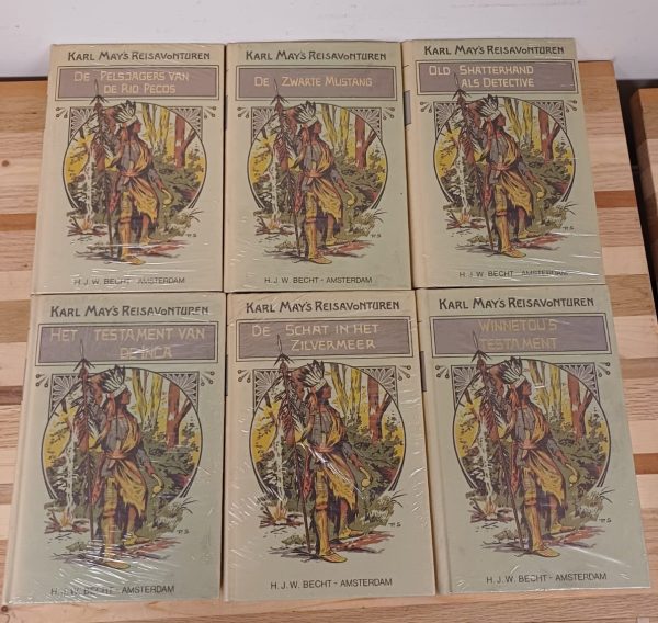 Karl May's Reisavonturen boeken - nog in folie - 13 stuks - Afbeelding 4