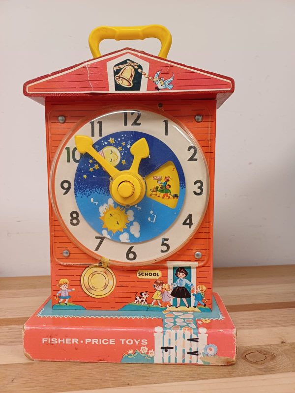 Vintage Fisher Price Klok - Afbeelding 6