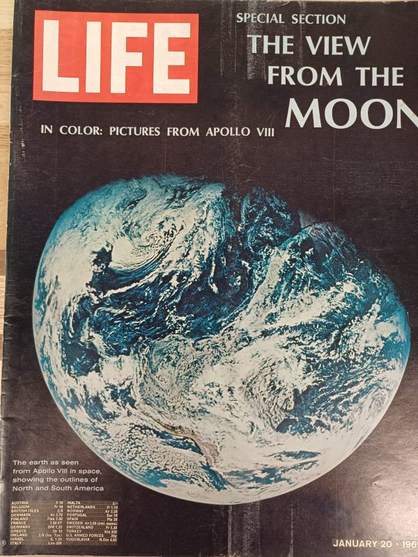 Vintage Life Magazine over de ruimte - 4 stuks - Afbeelding 5