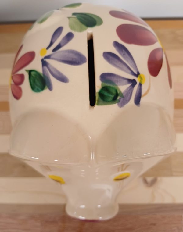 Vintage Piggy bank / spaarvarken - W Germany Scheurich 792 - Afbeelding 9