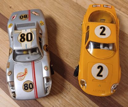 Vintage auto racebaan van Jouef met 6 auto's - Afbeelding 21