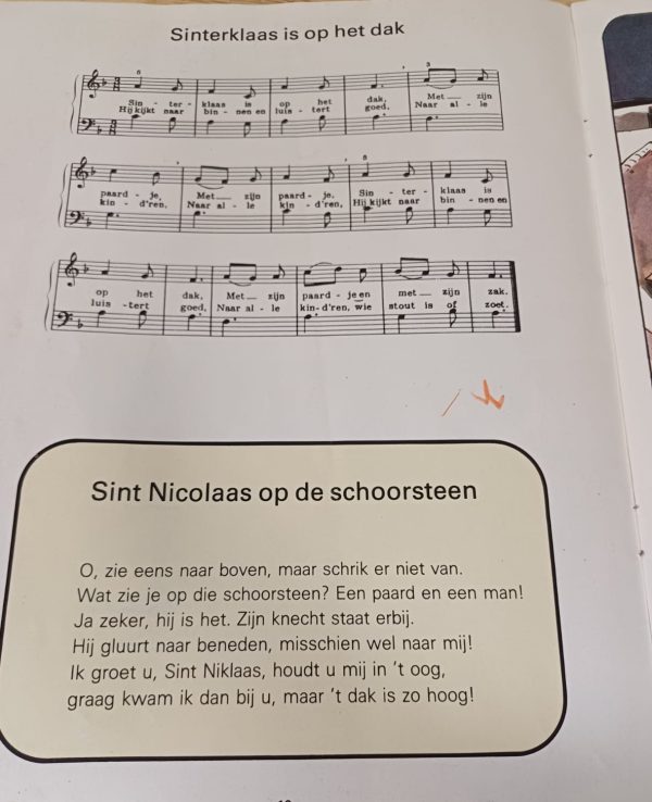 Sint Nicolaas En Zijn Knecht Liedjes boek uit 1850 - Afbeelding 7