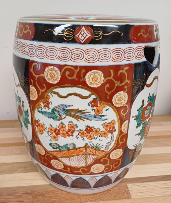 Keramieke Chinese kruk - Afbeelding 2