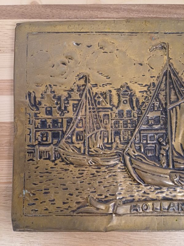 Koperen plaat latoen - Holland - Afbeelding 2