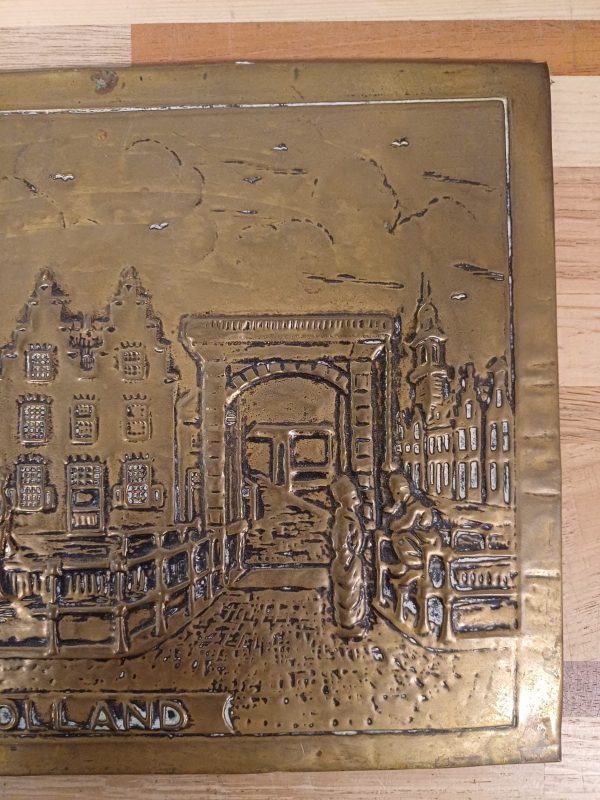 Koperen plaat latoen - Holland - Afbeelding 3