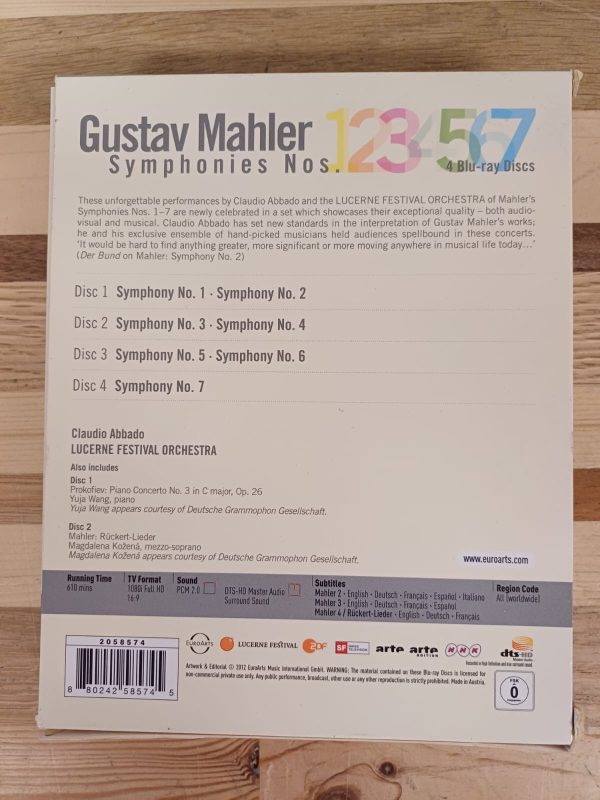 Lucerne Festival Orchestra - Symphonies Nos. 1-7 - Afbeelding 2