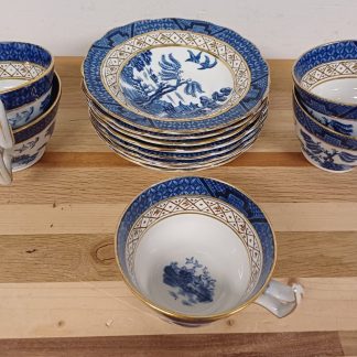 13 delig Booths Real Old Willow servies